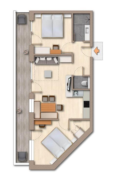 Apart Alpin Hippach Exterior photo